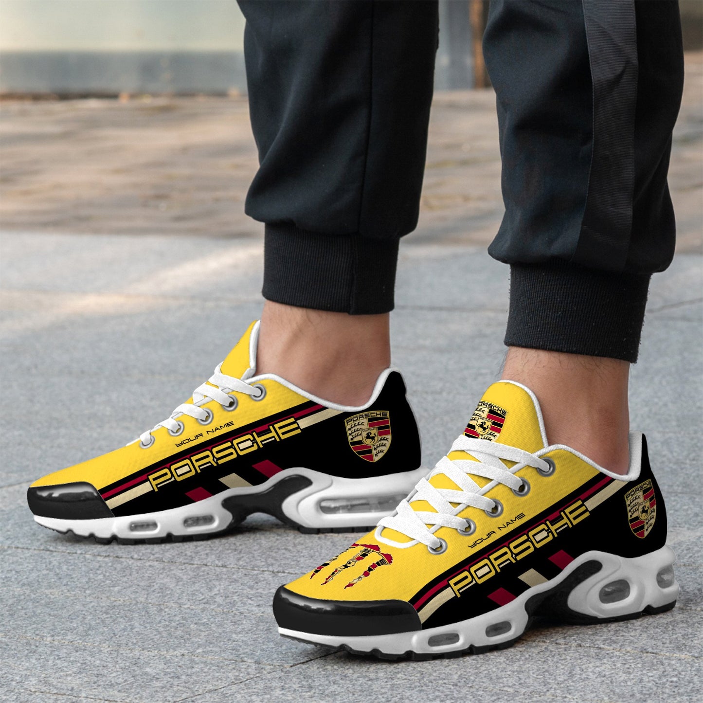 Personalized Pors x M Air Cushion Sneaker