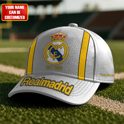 Personalized Real Leather Pattern Classic Cap