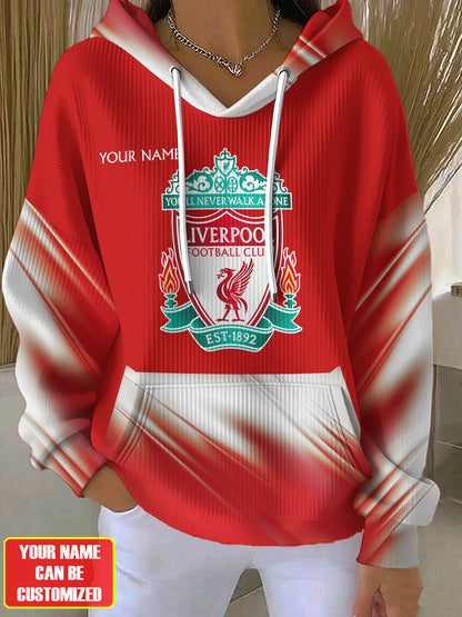 Personalized LVP All Over Print Casual Hoodie