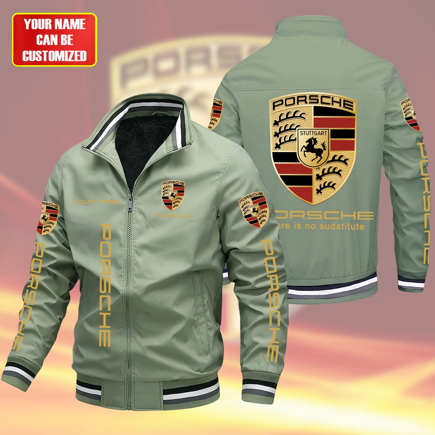 Personalized Pors Windbreaker Casual Jacket P160904