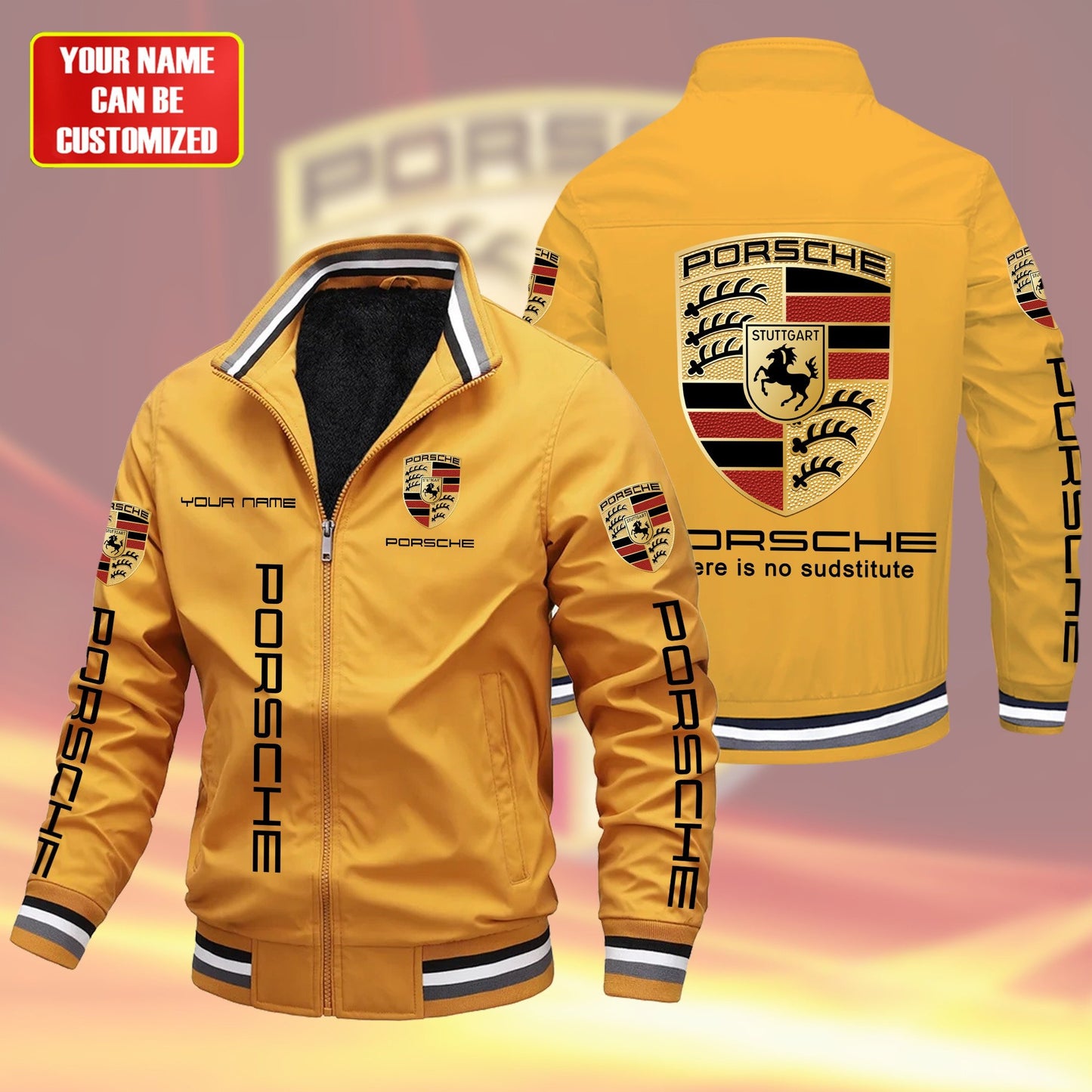 Personalized Pors Windbreaker Casual Jacket P160904