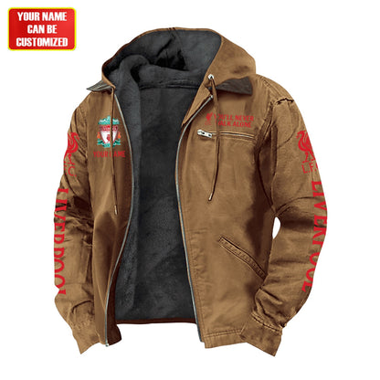 Personalized LVP Fur lining Paddle Jacket