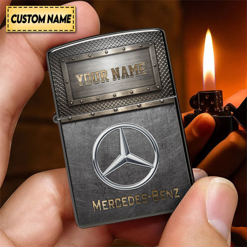 Personalized Merc Metal Zippo Lighter