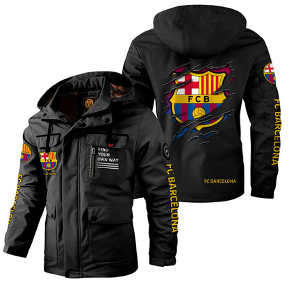 Barca Windbreaker Hooded Jacket P170901