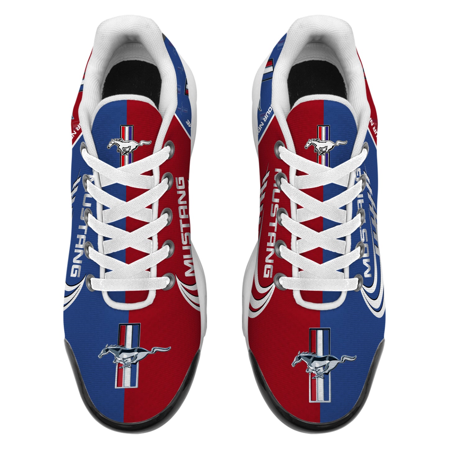 Personalized F Mustang Sport Air Cushion Sneaker