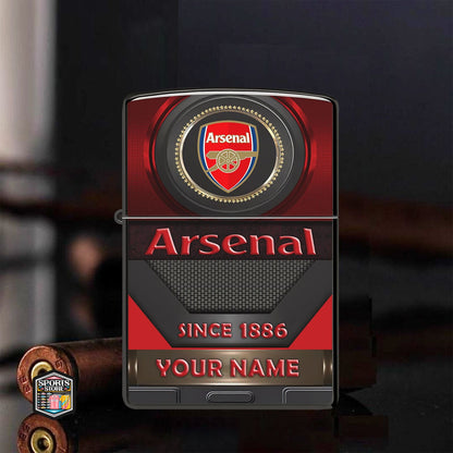 Personalized Arsenal Luxury Zippo Lighter