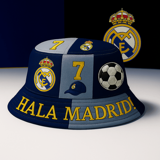 Real Embroidery Pattern Bucket Hat