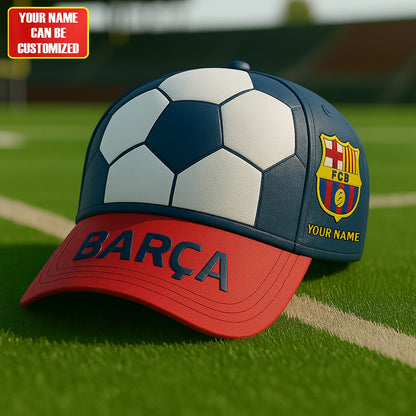 Personalized Barca FC Sport Classic Cap V3