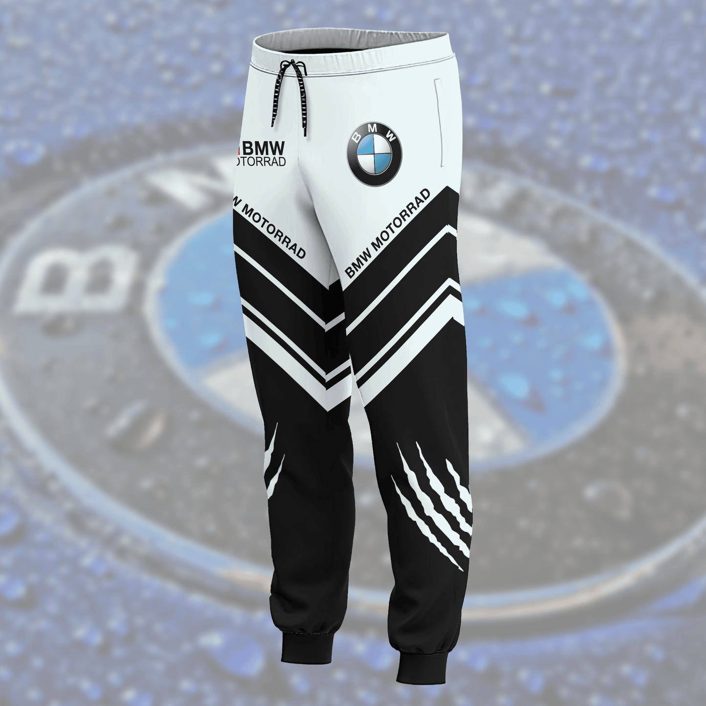 Personalized BW Motorrad Sport 3D All over Printed Hoodie and Sweatpants set