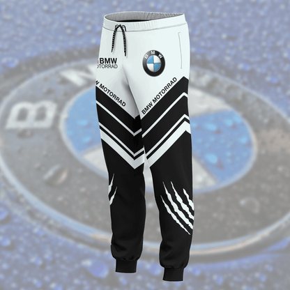 Personalized BW Motorrad Sport 3D All over Printed Hoodie and Sweatpants set
