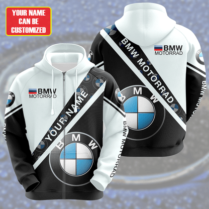 Personalized BW Motorrad Sport 3D All over Printed Hoodie and Sweatpants set