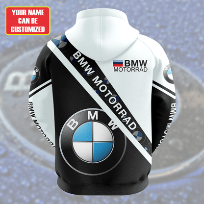 Personalized BW Motorrad Sport 3D All over Printed Hoodie and Sweatpants set