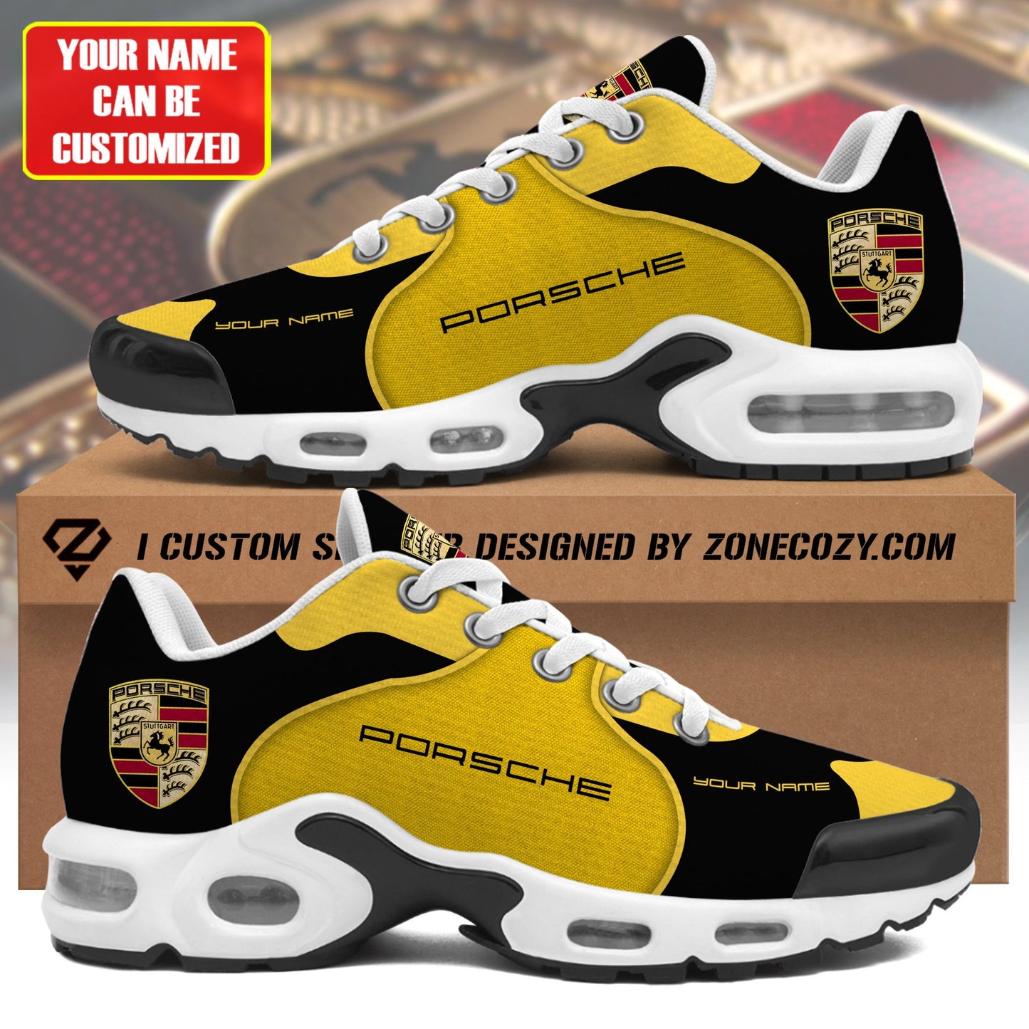 Customize Pors Sport Air Cushion Sneaker