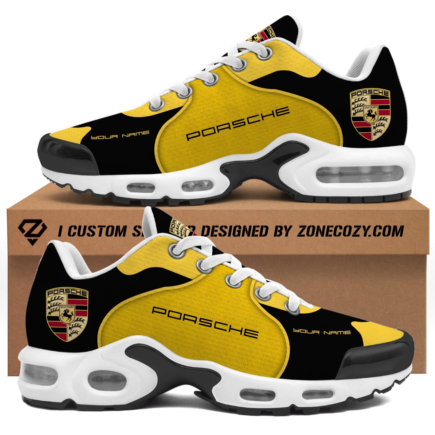 Customize Pors Sport Air Cushion Sneaker