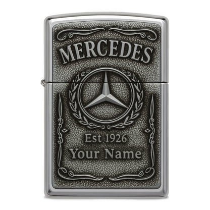 Personalized Merc Vintage Zippo Lighter