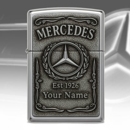 Personalized Merc Vintage Zippo Lighter