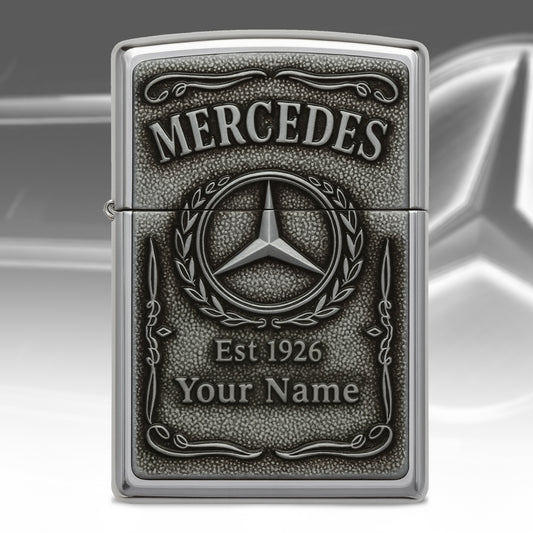 Personalized Merc Vintage Zippo Lighter