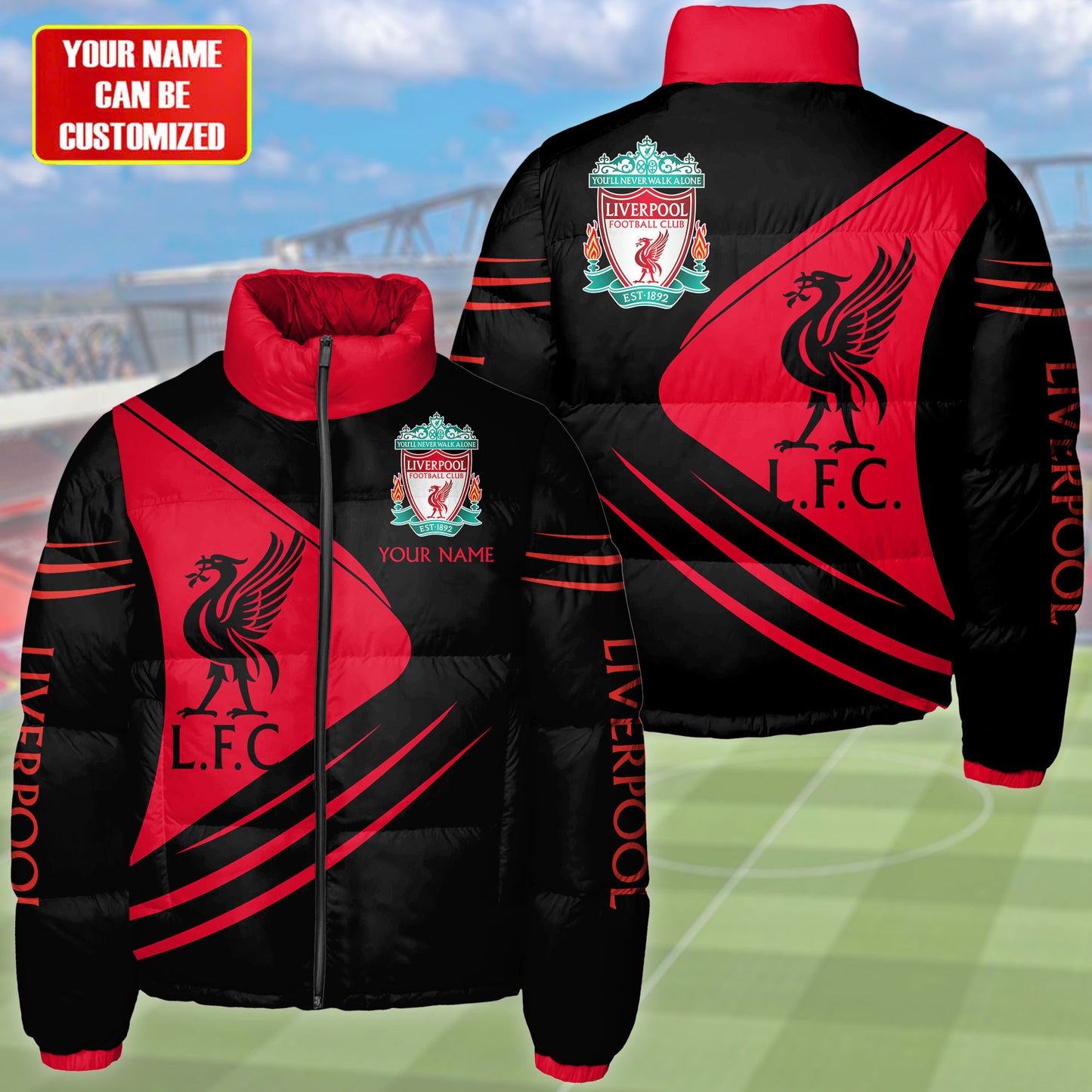 LVP Sport Puffer Thermal Stand Collar Jacket