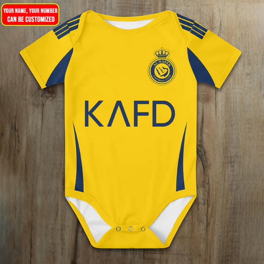Customized CR 7 Soccer Jersey , Baby Rib Bodysuit Sizes