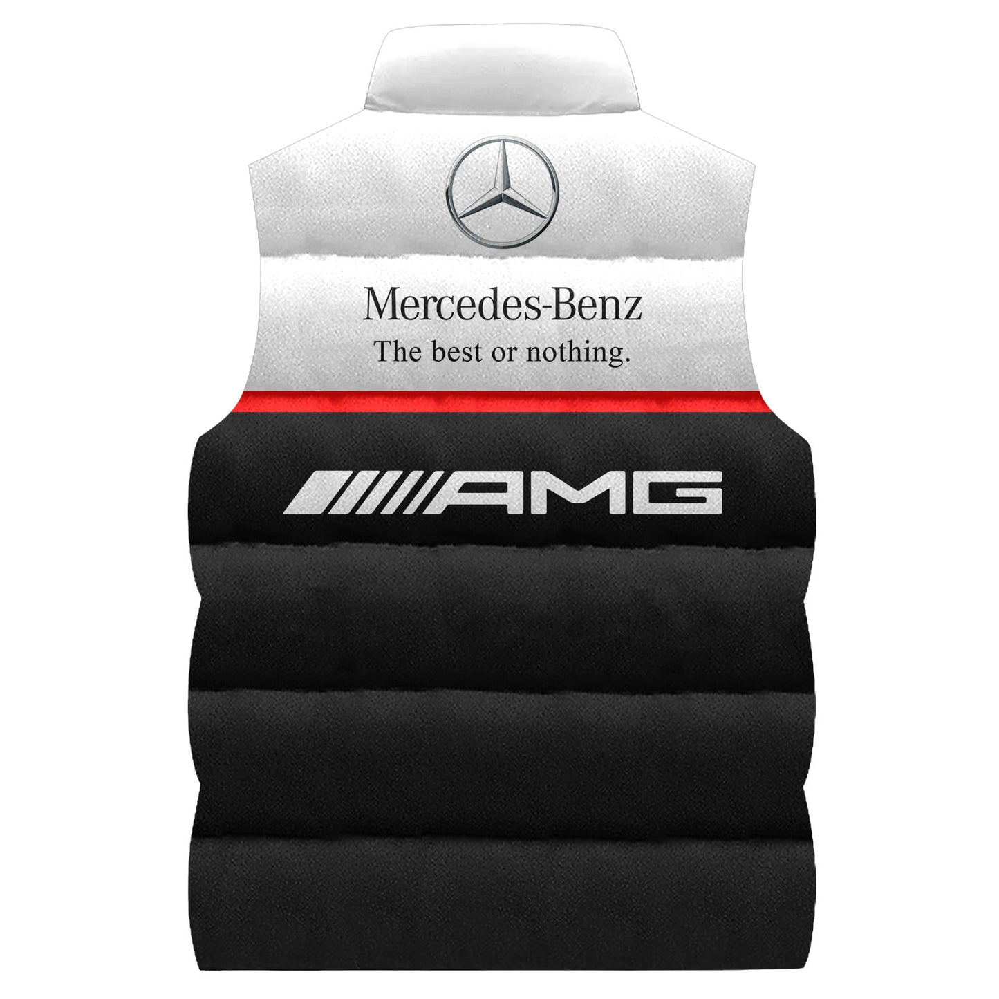 Merc AMG Sleeveless Windproof Puffer Jacket 3D