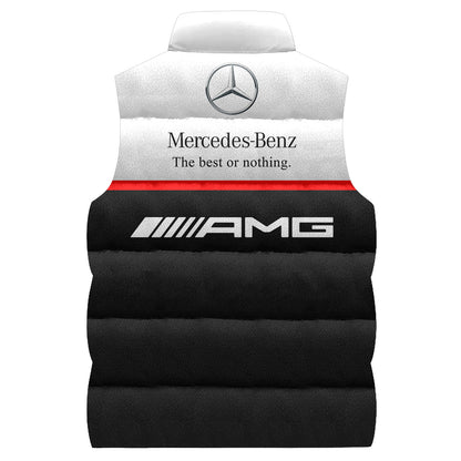 Merc AMG Sleeveless Windproof Puffer Jacket 3D