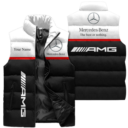 Merc AMG Sleeveless Windproof Puffer Jacket 3D