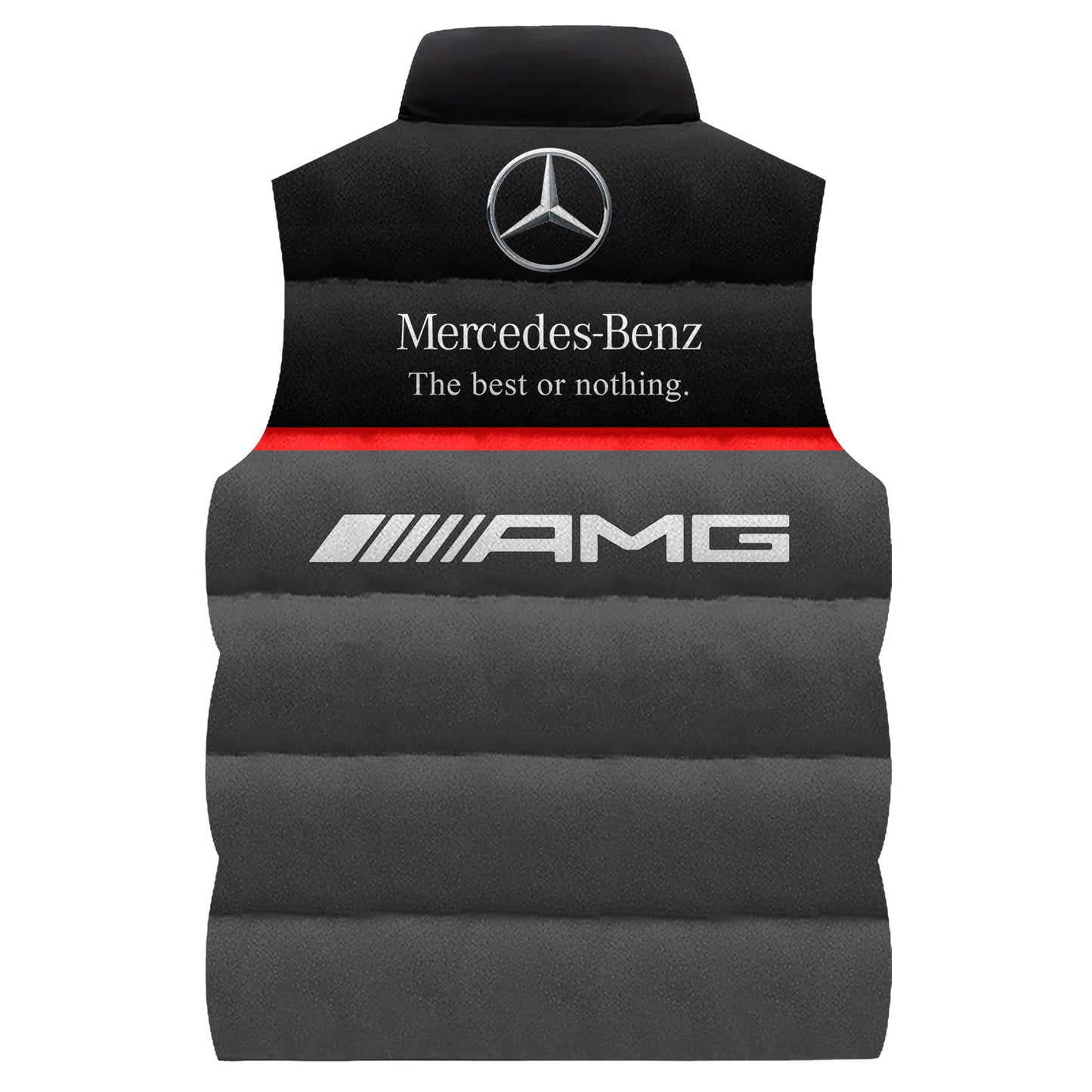 Merc AMG Sleeveless Windproof Puffer Jacket 3D