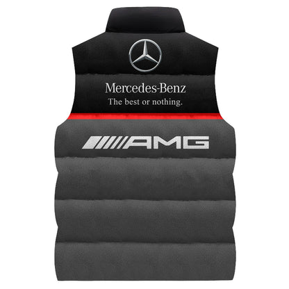 Merc AMG Sleeveless Windproof Puffer Jacket 3D
