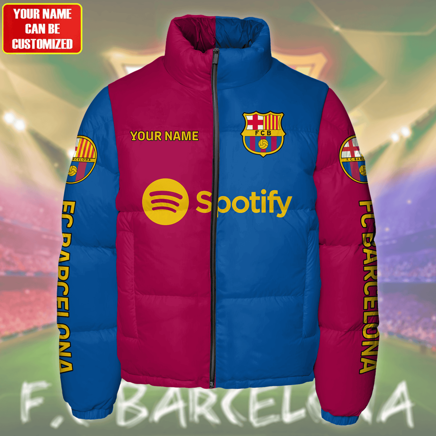 Barca Sport Puffer Thermal Stand Collar Jacket