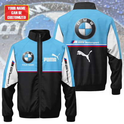 Personalized BW X PM Zipper Stand Collar Jacket & Sweatpants