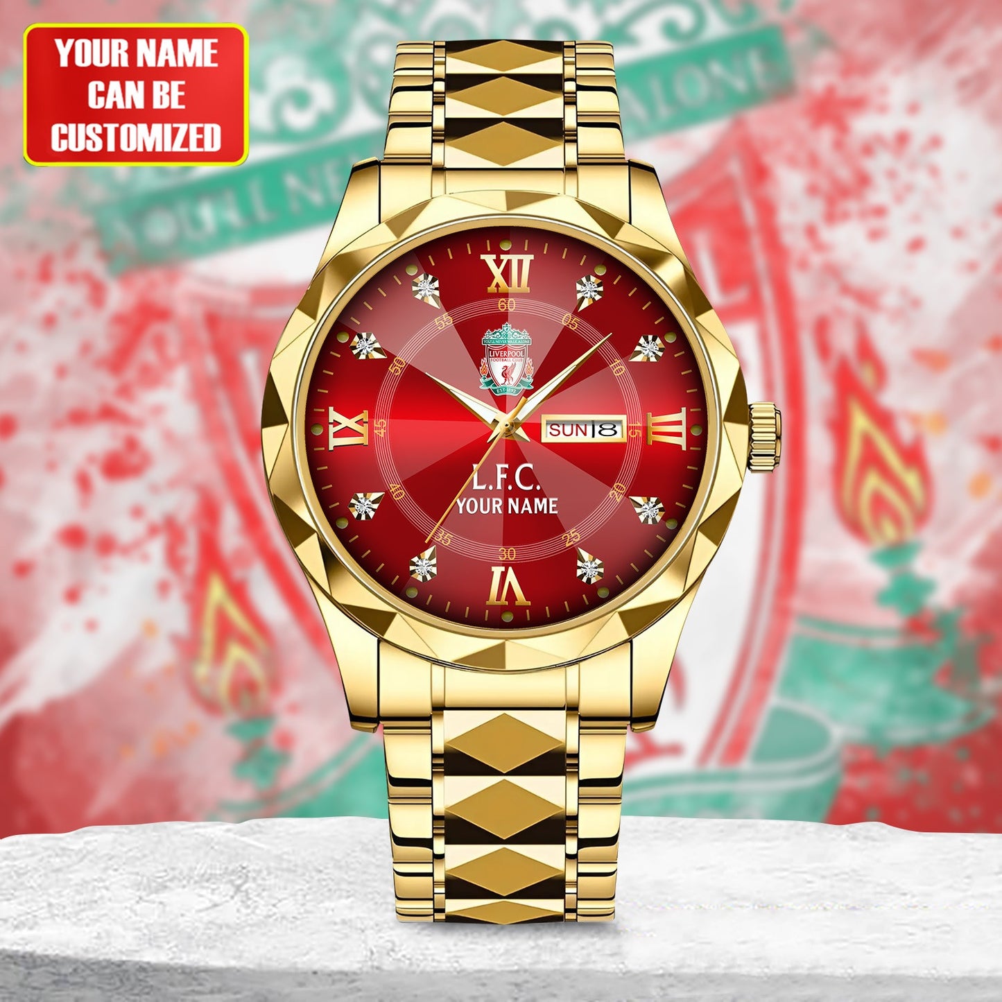 Personalized LFC Elegant Alloy Charley Watch