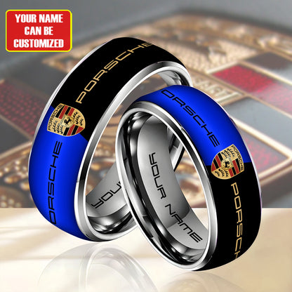 Personalized Porsche Custom Alloy Ring