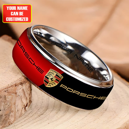 Personalized Porsche Custom Alloy Ring