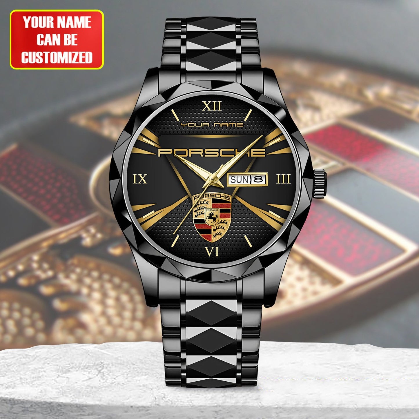 Personalized Pors Luxury Alloy Charley Watch