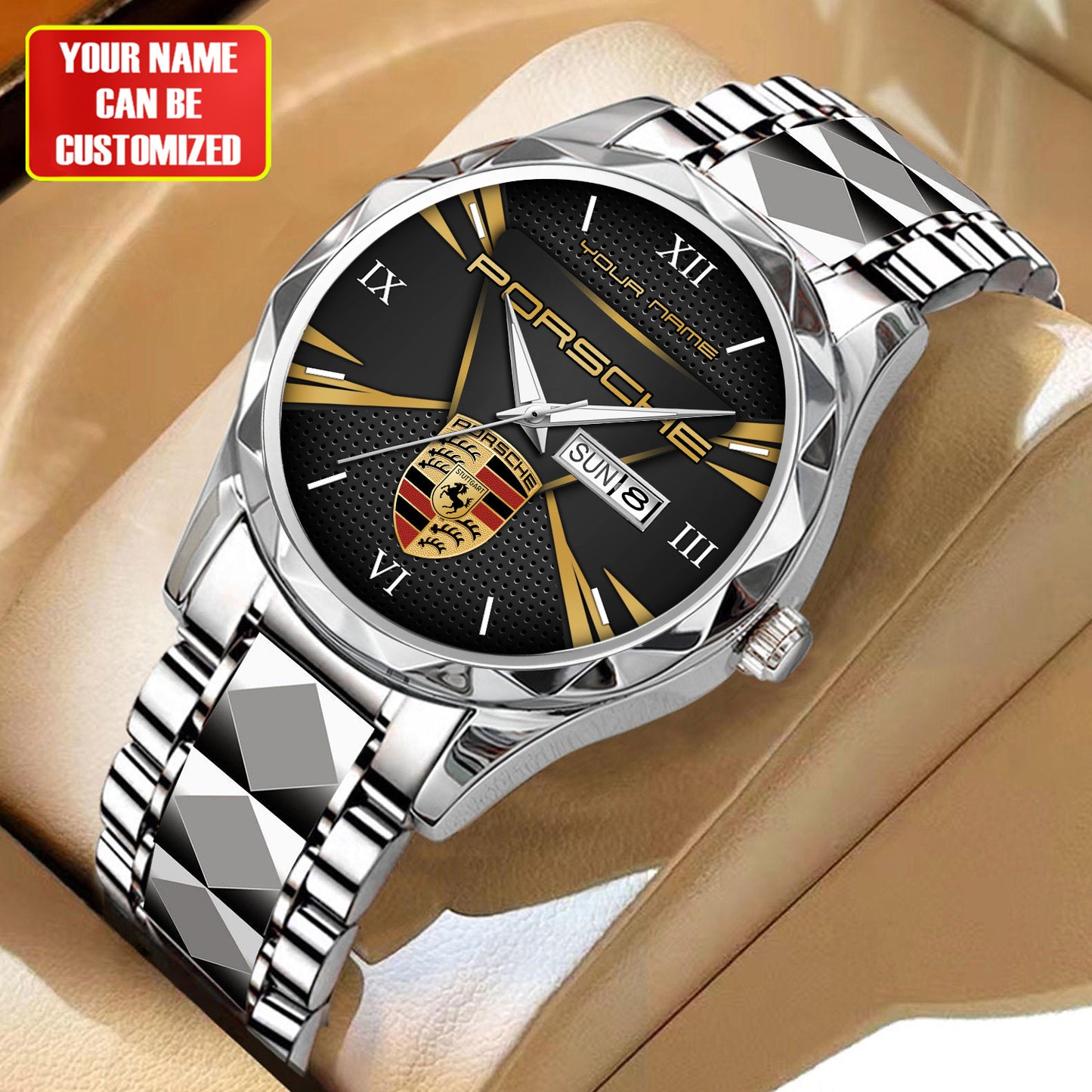 Personalized Pors Luxury Alloy Charley Watch
