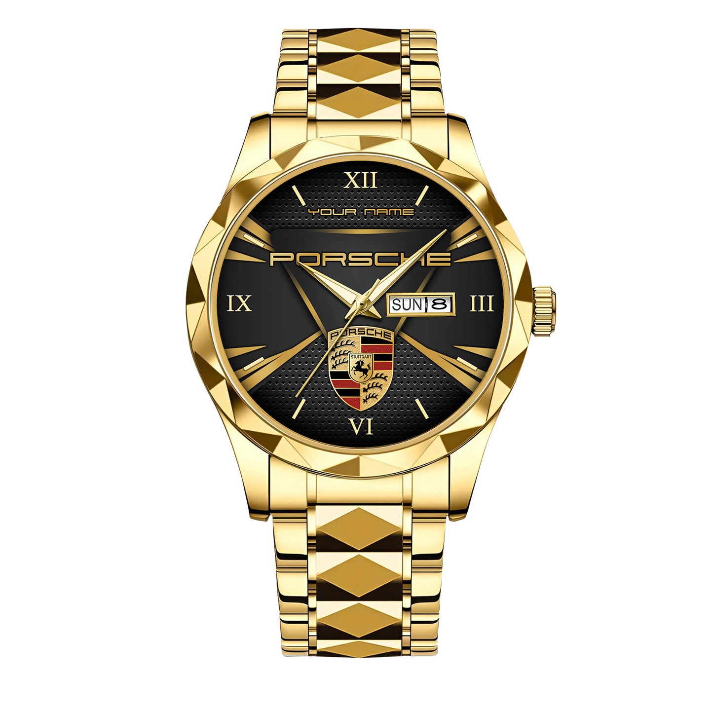 Personalized Pors Luxury Alloy Charley Watch