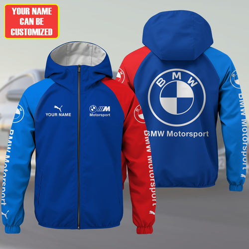 Personalized BW Motorpsort Windproof Rush Jacket