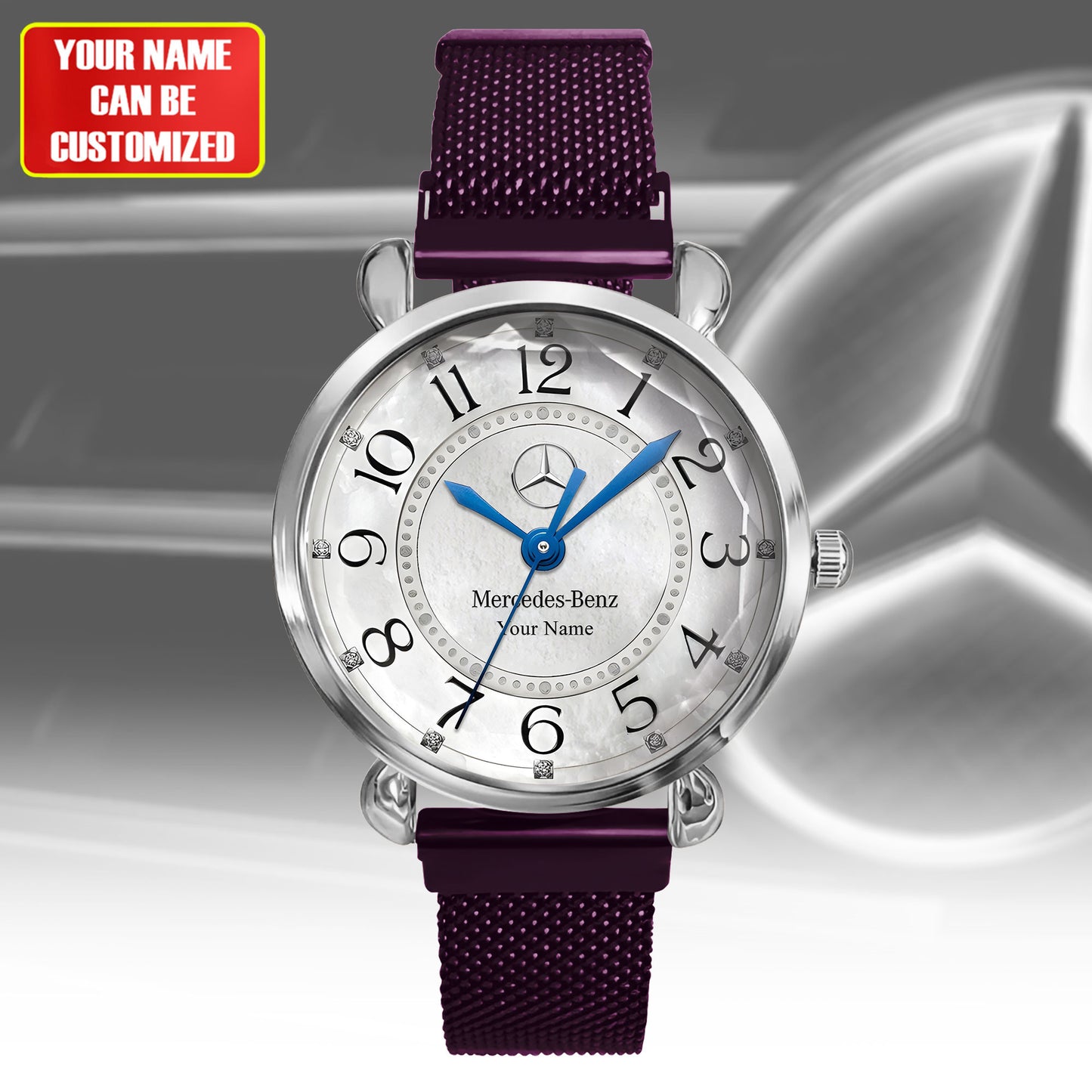 Personalized Merc Luxury Women Hand Watch P260907