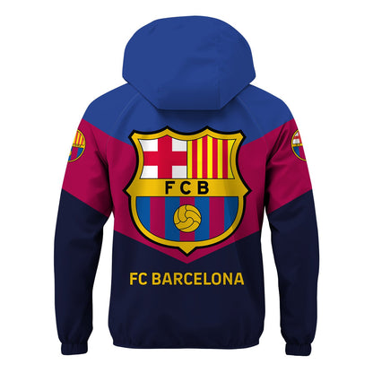 Personalized Barca 25/26 Windproof Rush Jacket