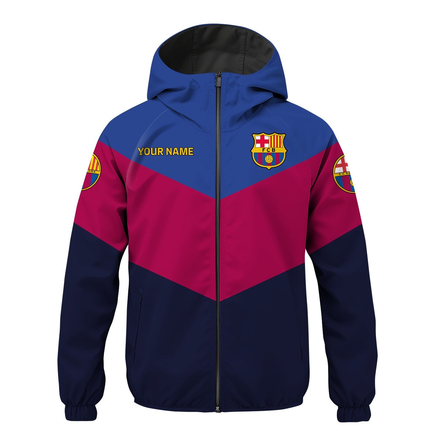 Personalized Barca 25/26 Windproof Rush Jacket
