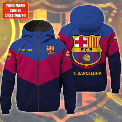Personalized Barca 25/26 Windproof Rush Jacket