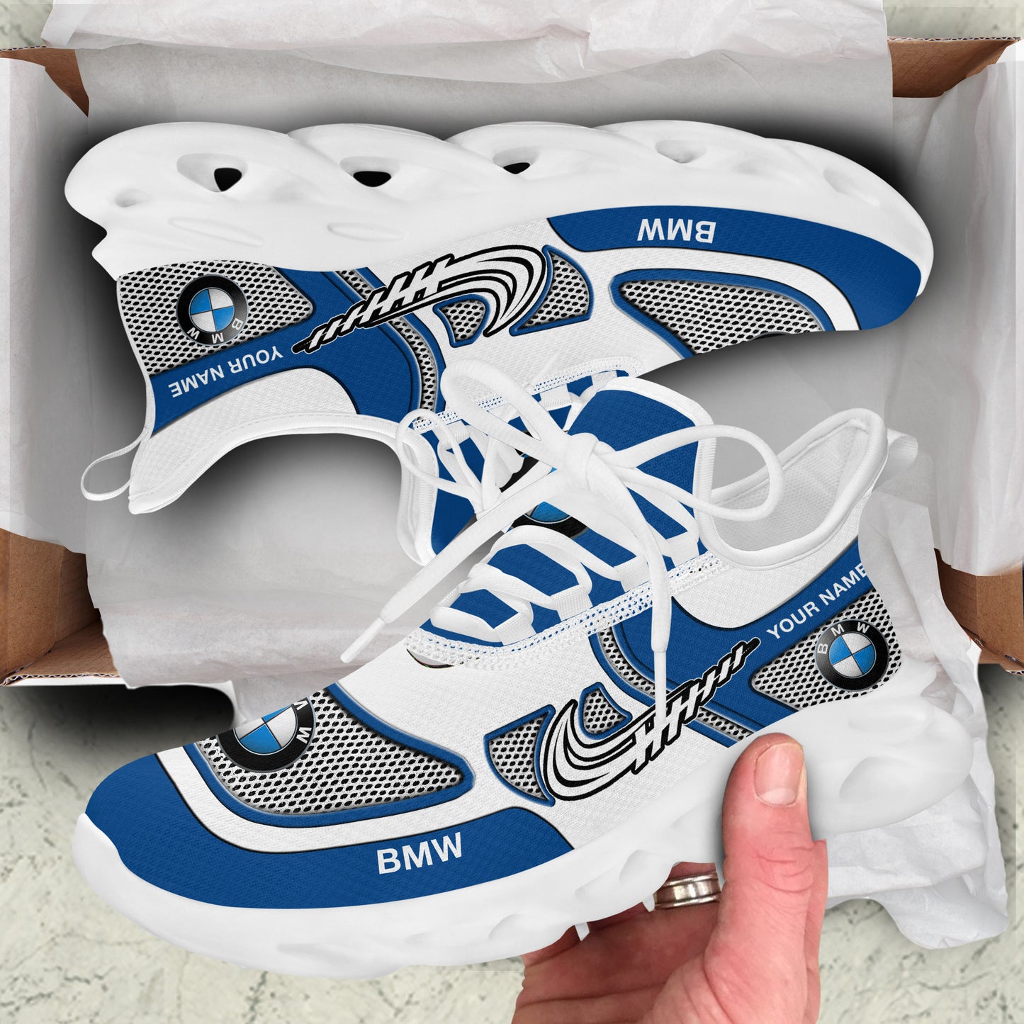 Personalized Bw Sport Chunky Custom Sneaker Q260903