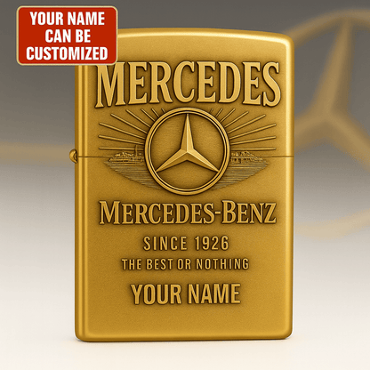 Personalized Merc Vintage Zippo Lighter V2