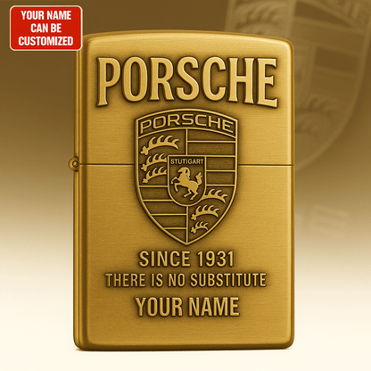 Personalized Pors Vintage Zippo Lighter