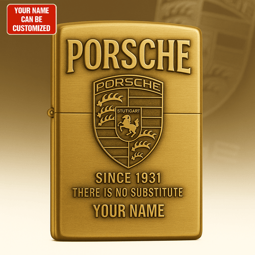 Personalized Pors Vintage Zippo Lighter