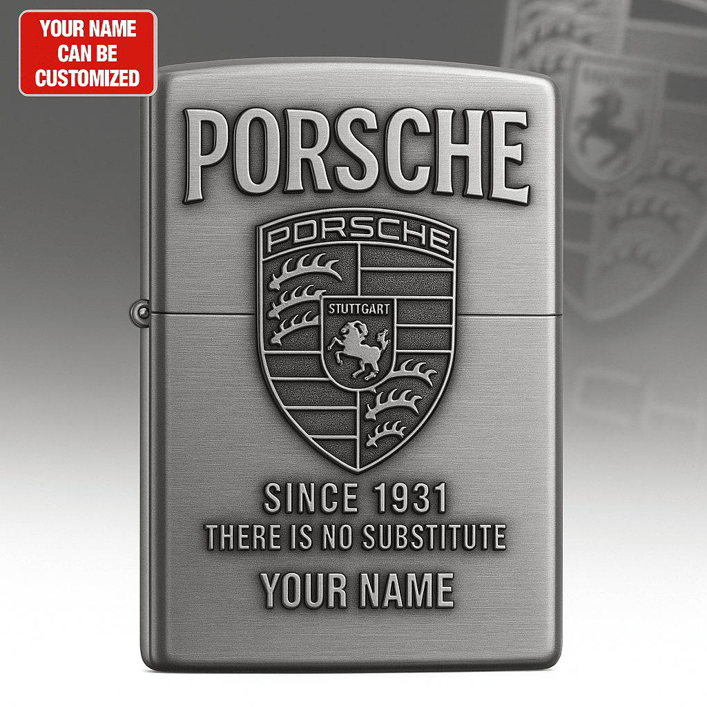 Personalized Pors Vintage Zippo Lighter
