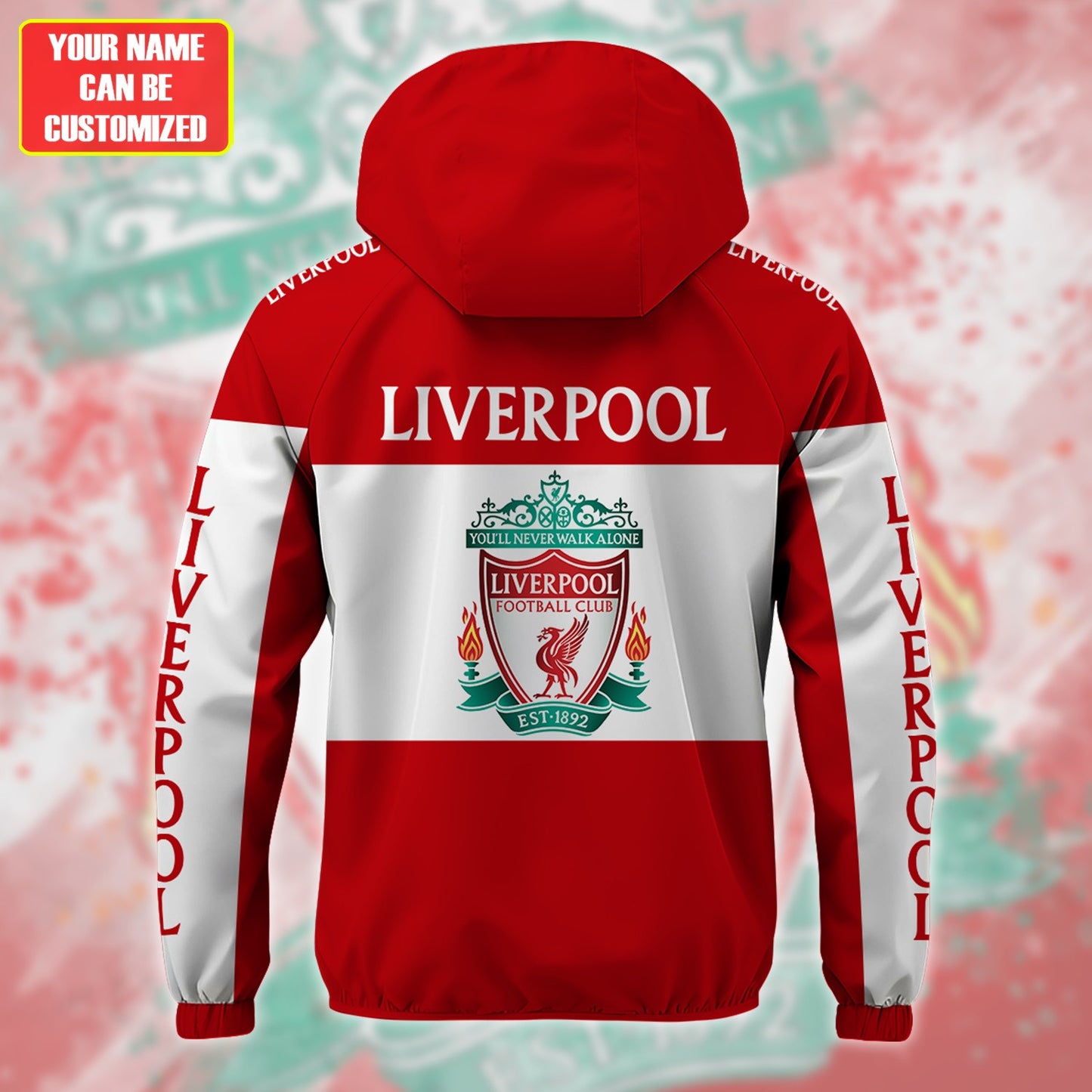 Personalized Lvp 90s Windproof Rush Jacket