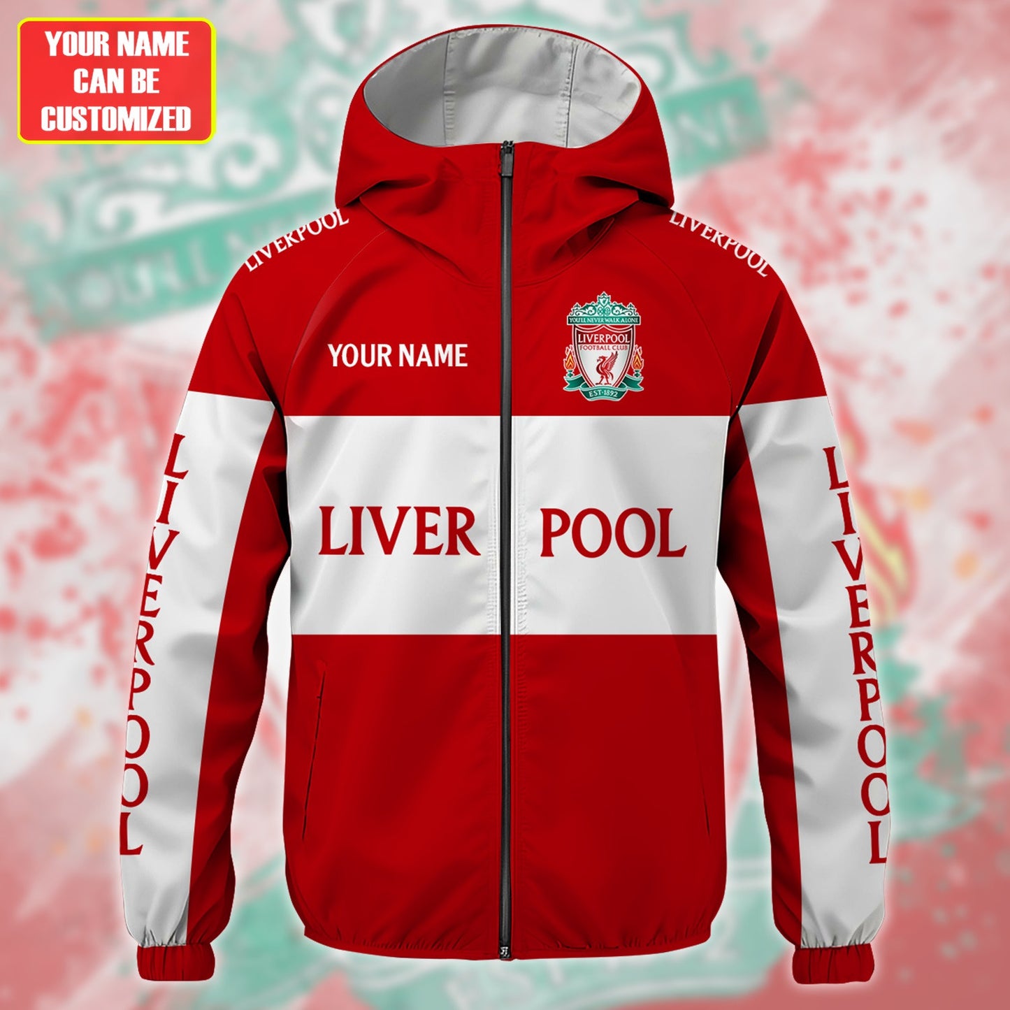 Personalized Lvp 90s Windproof Rush Jacket