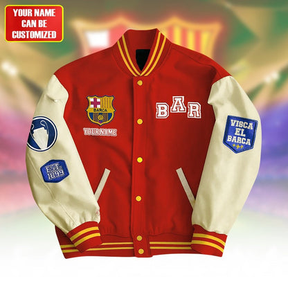Barca FC Sporty Baseball Jacket
