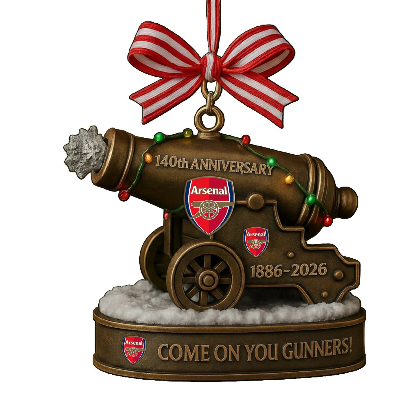 Arsenal Tree Ornament , Decor Ornament P290910